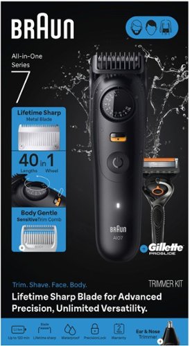 Braun Series 7 All-in-one 7530 Electric Shaver Trimmer - Matte Black BUY IN SINGAPORE