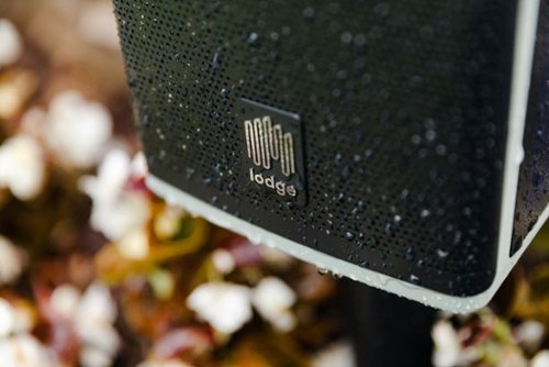 Lodge Solar Powered, Premium Sound, Outdoor, Landscape, Weatherproof Bluetooth Speaker (Each) - Black BUY IN MIDDLE EAST
