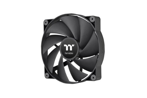 Thermaltake - CT200 PWM 200mm Computer Case Fan with Hydraulic Bearing (Single Pack) - Black