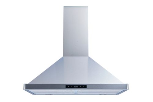 Winflo - 30 inches - Convertible - Wall Range Hood - Stainless Steel-Front_Standard 