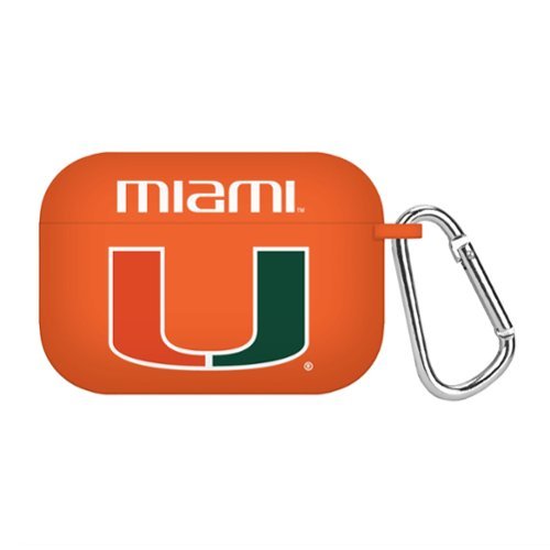 Affinity Bands - Miami Hurricanes AirPods Pro Silicone Case Cover - Orange-Front_Standard 