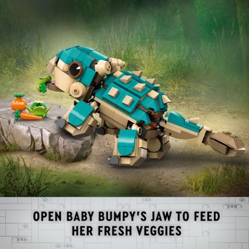 LEGO Jurassic World Baby Bumpy: Ankylosaurus Dinosaur Toy 76962 WORLDWIDE DELIVERY