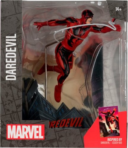 McFarlane Toys Marvel Daredevil 1:10th Scale Collectible with Scene (Daredevil #600) HOW TO BUY