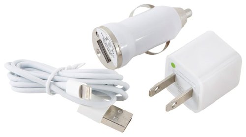  UltraLast - Vehicle and Wall Chargers for Select Apple® Devices - White