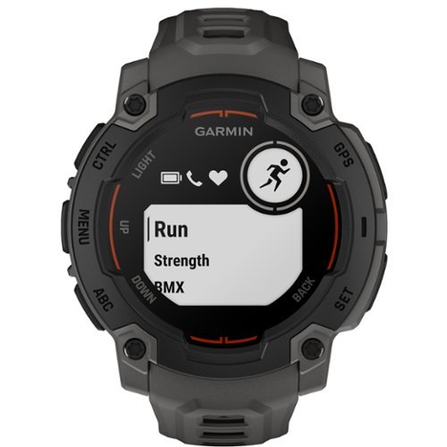 Garmin Instinct E GPS Smartwatch 45 mm Fiber-reinforced Polymer - Black with Charcoal Band - (2025) WHERE TO BUY