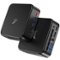 Kamrui - E3B - Mini Gaming PC - AMD Ryzen 7 7730U (Max 4.5GHz 8C/16T) - 16GB LPDDR4X 512GB SSD WiFi 6 BT5.2 Triple 4K Display - Black-Front_Standard