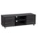 CorLiving - Hollywood Wood Grain TV Stand with Doors for Most TVs up to 55" - Dark Gray-Angle_Standard