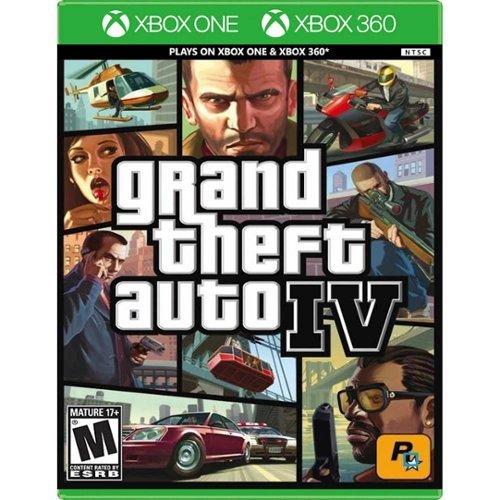  Grand Theft Auto IV - Xbox 360, Xbox One