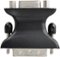 Dynex™ - DVI-to-VGA Adapter - Black-Front_Standard