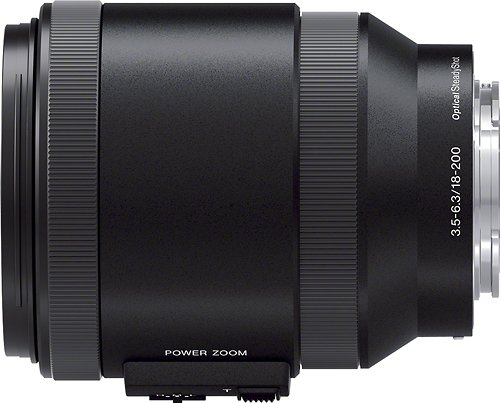 Image of Sony - 18-200mm f/3.5-6.3 Power Zoom E-Mount Standard Zoom Lens - Black