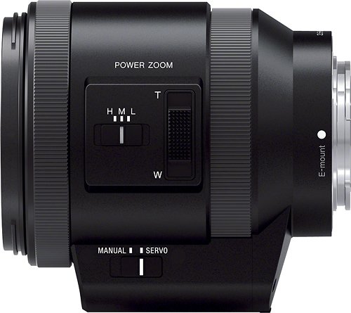 Sony 18-200mm f/3.5-6.3 Power Zoom E-Mount Standard Zoom Lens - Black WORLDWIDE DELIVERY