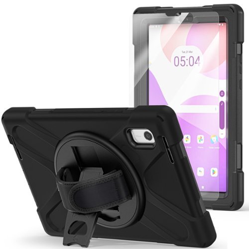 SaharaCase Protection Hand Strap Series Case for Lenovo Tab M9 - Black WORLDWIDE DELIVERY