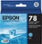 Epson - 78 Ink Cartridge - Cyan-Front_Standard