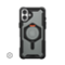 UAG - Plasma XTE Series Case with Magsafe for Apple iPhone 16 Plus - Black/Orange-Front_Standard
