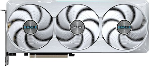 GIGABYTE NVIDIA GeForce RTX 5070 Ti EAGLE OC ICE SFF 16G GDDR7 PCI Express 5.0 Graphics Card - White INTERNATIONAL SHIPPING