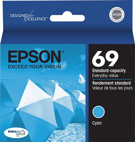  Epson - 69 Ink Cartridge - Cyan
