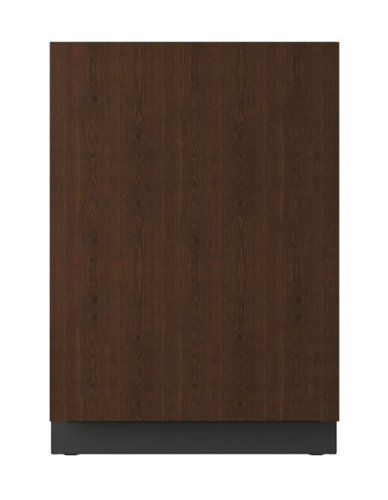 U-Line - 24"W. 4.6Cu.Ft. Built-In Dual-Zone Beverage Center-Panel Ready - Integrated Solid