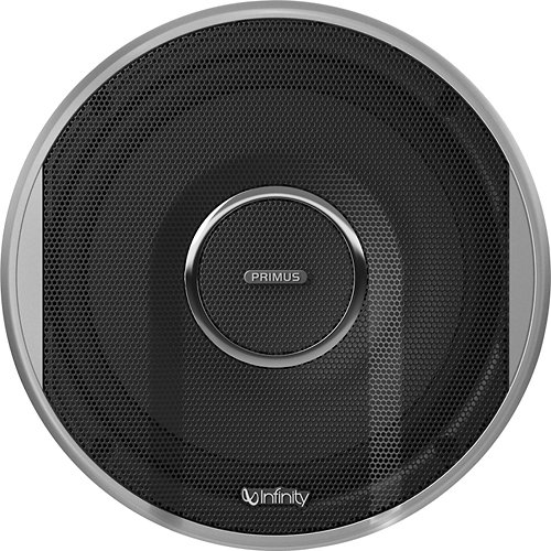  Infinity - Primus 6-1/2&quot; 2-Way Component Speakers with Plus One Woofer Cones (Pair) - Black