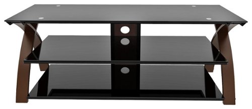 Willow TV Stand for Most Flat-Panel TVs Up to 65"-Front_Standard 