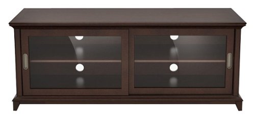 Z-Line Designs - Kearney TV Stand for Most Flat-Panel TVs Up to 70" - Espresso-Front_Standard 