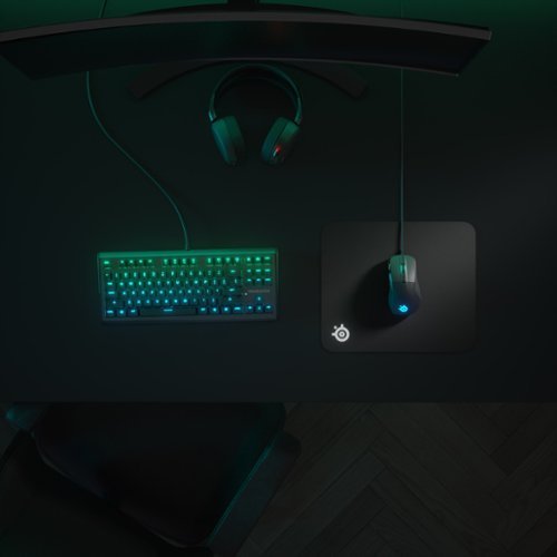 SteelSeries QcK Cloth Gaming Mouse Pad (Medium) - Black WORLDWIDE DELIVERY