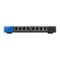 Linksys - Business 8-Port Gigabit PoE+ Smart Switch - Black-Front_Standard
