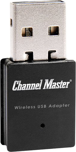  Channel Master - DVR+ Wireless-N USB 2.0 Adapter - Black