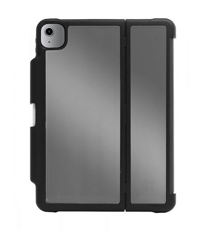 STM Dux Shell Magic Folio, Ultra Protective Case for iPad Air 4th gen/iPad Pro 11 2nd gen/11 1st gen - Black - Clear GLOBAL SHIPPING