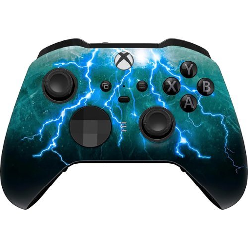 Custom Controllerzz - Custom Elite Series 2 Wireless Controller for Xbox Series X, Xbox Series S, Xbox One - Green Skies-Front_Standard 