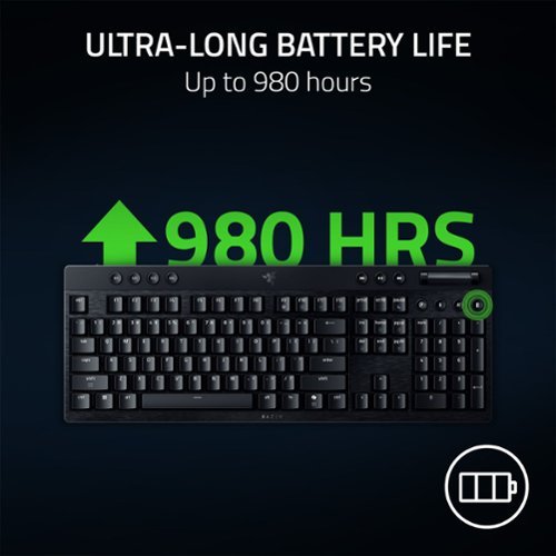 Razer BlackWidow V4 Low-profile HyperSpeed Wireless Full Size Mechanical Green Clicky Switch Gaming Keyboard with Chroma RGB - Black HOW TO BUY