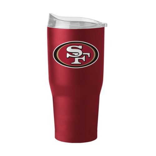 Logo Brands - San Francisco 49ers 30oz. Flipside Powder Coat Tumbler - Multicolor-Front_Standard 