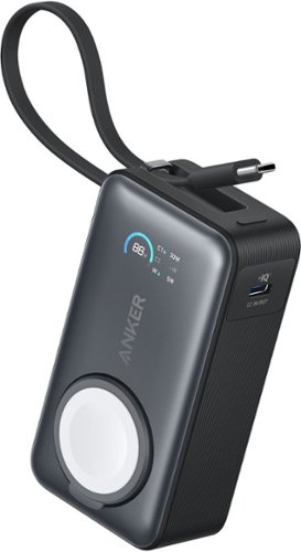 Anker MagGo Power Bank (10K, 35W, For Apple Watch) Black A1657H11