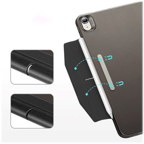 SaharaCase Venture Series Folio Case for Apple iPad Air 11'' M3/M2 and iPad Air 10.9'' (4th and 5th Gen) - Black WHERE TO BUY