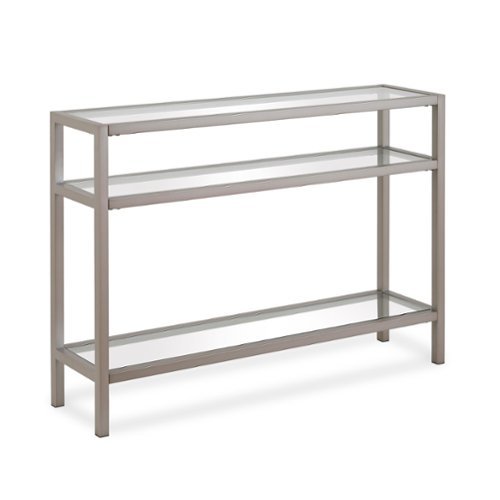 Camden&Wells - Sivil Console Table - Satin Nickel-Angle_Standard 