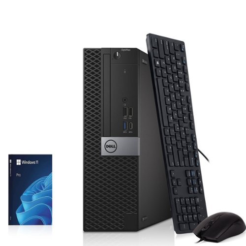 Dell Refurbished Excellent OptiPlex 7060 SFF Desktop PC | Intel