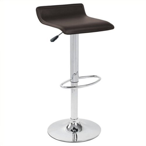 LumiSource - Ale Bar Stool - Brown-Front_Standard 