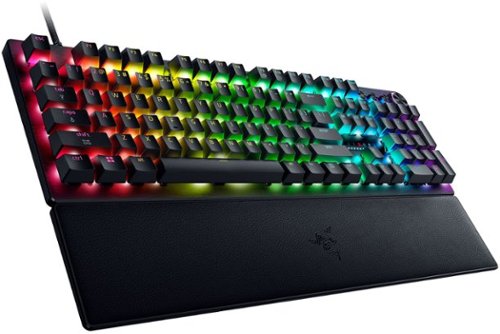 Razer Huntsman V3 Pro 8KHz Full Size Wired Analog Optical Linear Switch Gaming Keyboard with Snap Tap - Black BUY IN UAE