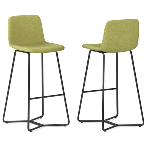 Simpli Home - Wilcox Bar Stool (Set of 2) - Acid Green