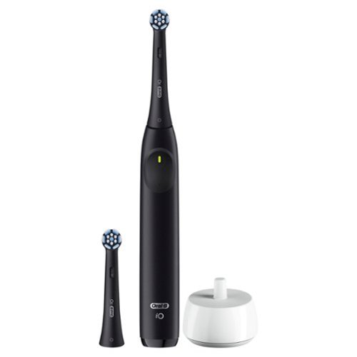 Oral-B iO2 Rechargeable Electric Toothbrush Kit Starter Kit - Night Black GLOBAL SHIPPING