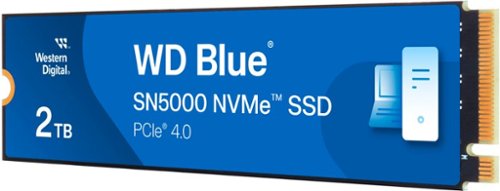 WD Blue SN5000 2TB Internal SSD PCIe Gen 4 x4 NVMe WORLDWIDE DELIVERY