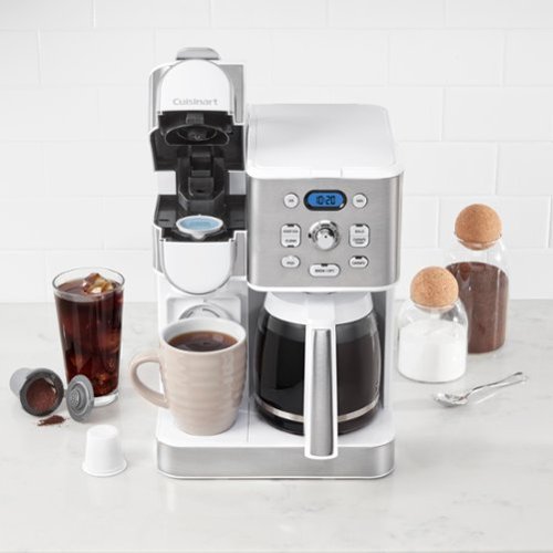 Cuisinart - Coffee Center 2-In-1 Coffeemaker - White-Alt_View_Standard_15 