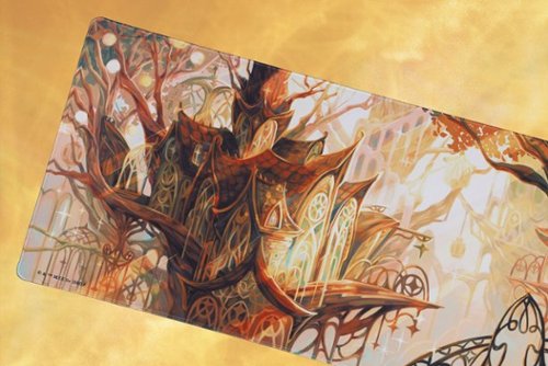 DROP The Lord of the Rings Lothlórien Gaming Mouse Pad Extended XL - Orange BUY IN MIDDLE EAST