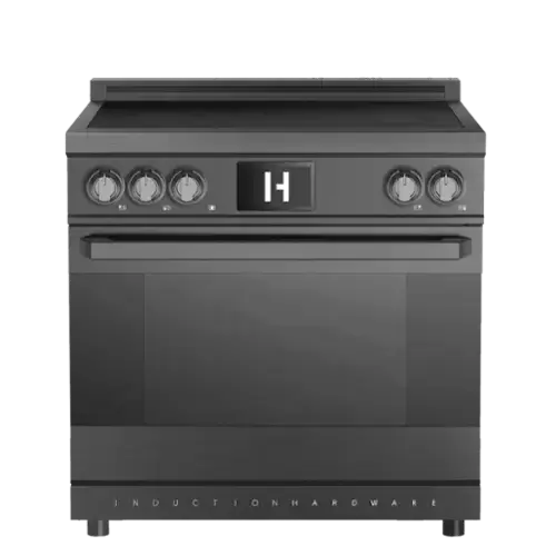 The corrected text from the image is:

"H
INDUCTION HARDWARE"