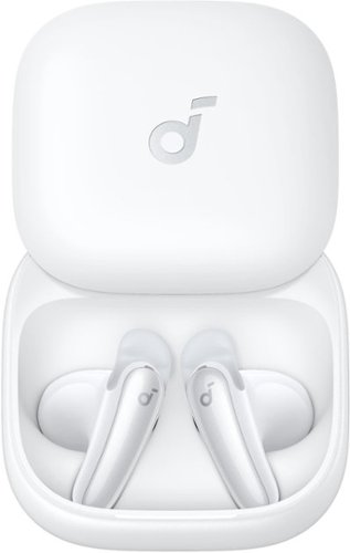 Soundcore by Anker Liberty Buds Semi-In-Ear Adaptive Noise Cancelling Bluetooth Wireless Earbuds - White WORLDWIDE DELIVERY