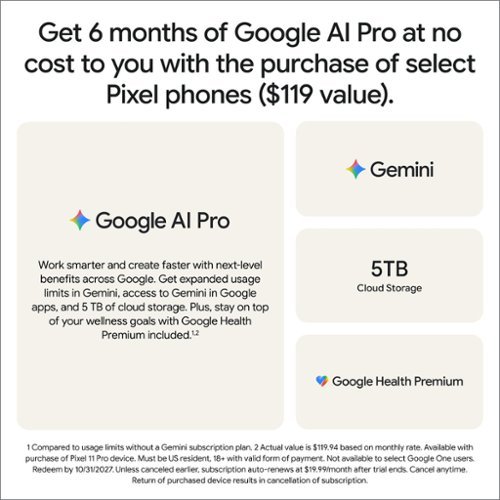 Google Pixel 11 Pro 256GB (Unlocked) - Obsidian SHOP ONLINE