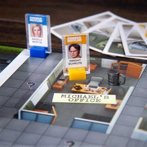 USAoploy CLUE: The Office - Dunder Mifflin Collectible Mystery Board Game, Ages 9+, 2-6 Players GLOBAL SHIPPING