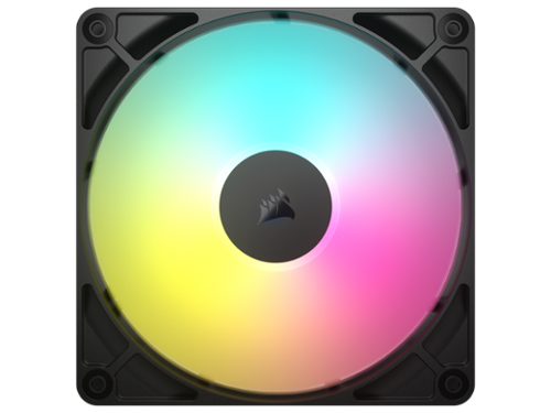 CORSAIR - RS140 PWM Fan - Daisy-Chain PWM/ AirGuide Cooling - Magnetic Bearing - ARGB-Front_Standard 