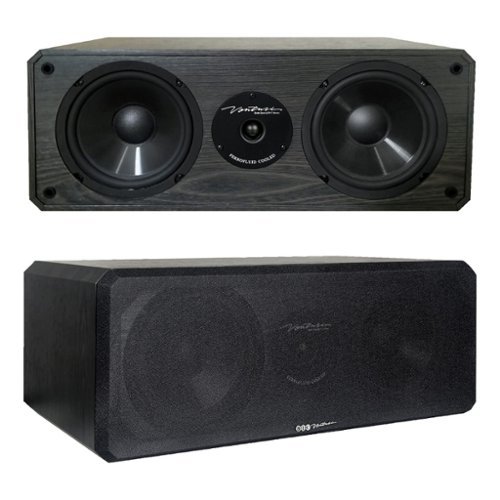  BIC America - 6-1/2" Center-Channel Speaker - Black