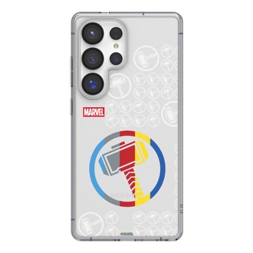 Keyscaper - Marvel Sigil Clear Phone Case - Samsung Galaxy S24 - Thor-Front_Standard 