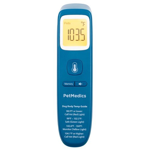 PetMedics - Digital Non-Contact Dog Thermometer - Blue-Front_Standard 